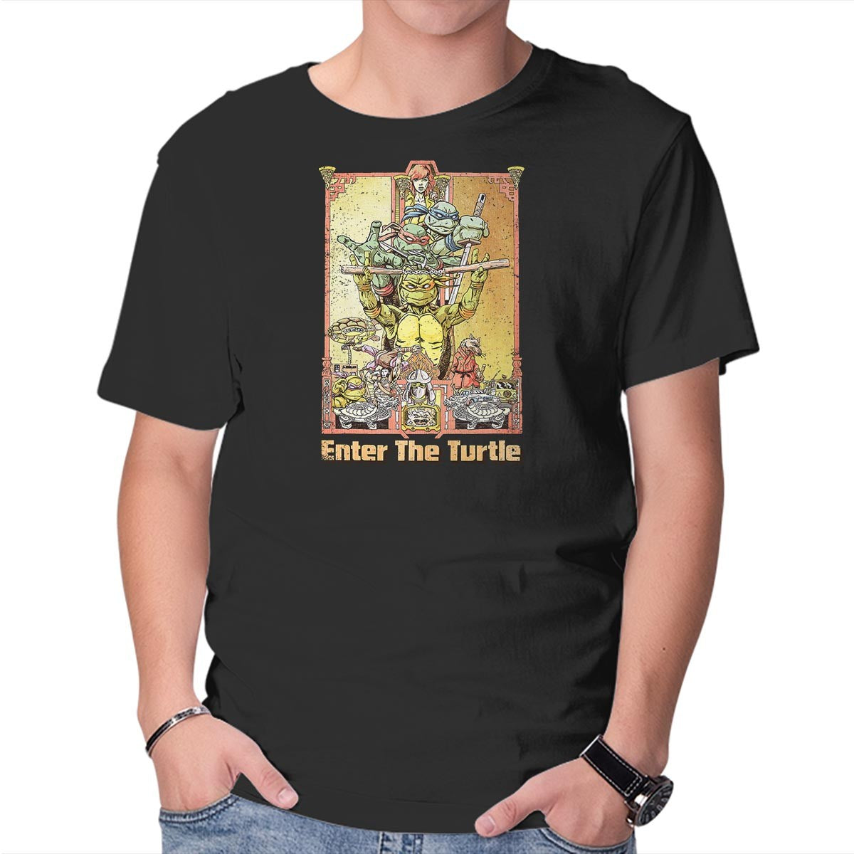 Enter the Turtle Graphic T-Shirt
