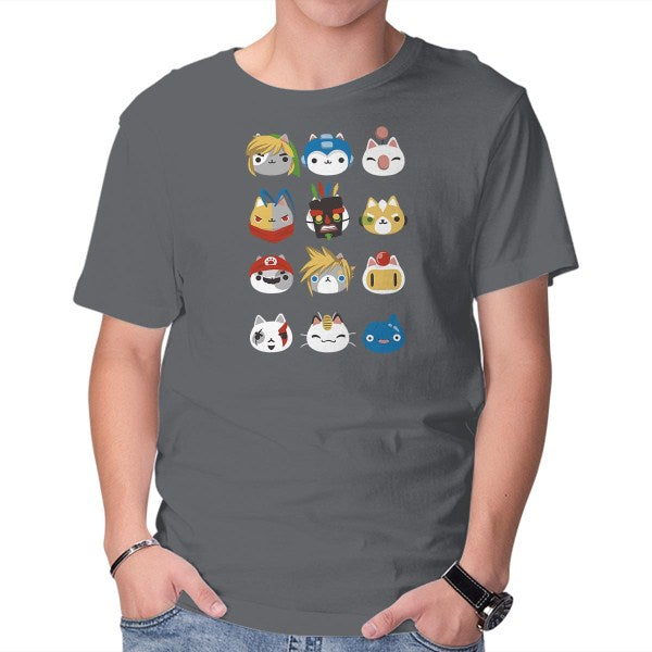 Gamer Cats – Cat Graphic T-Shirt