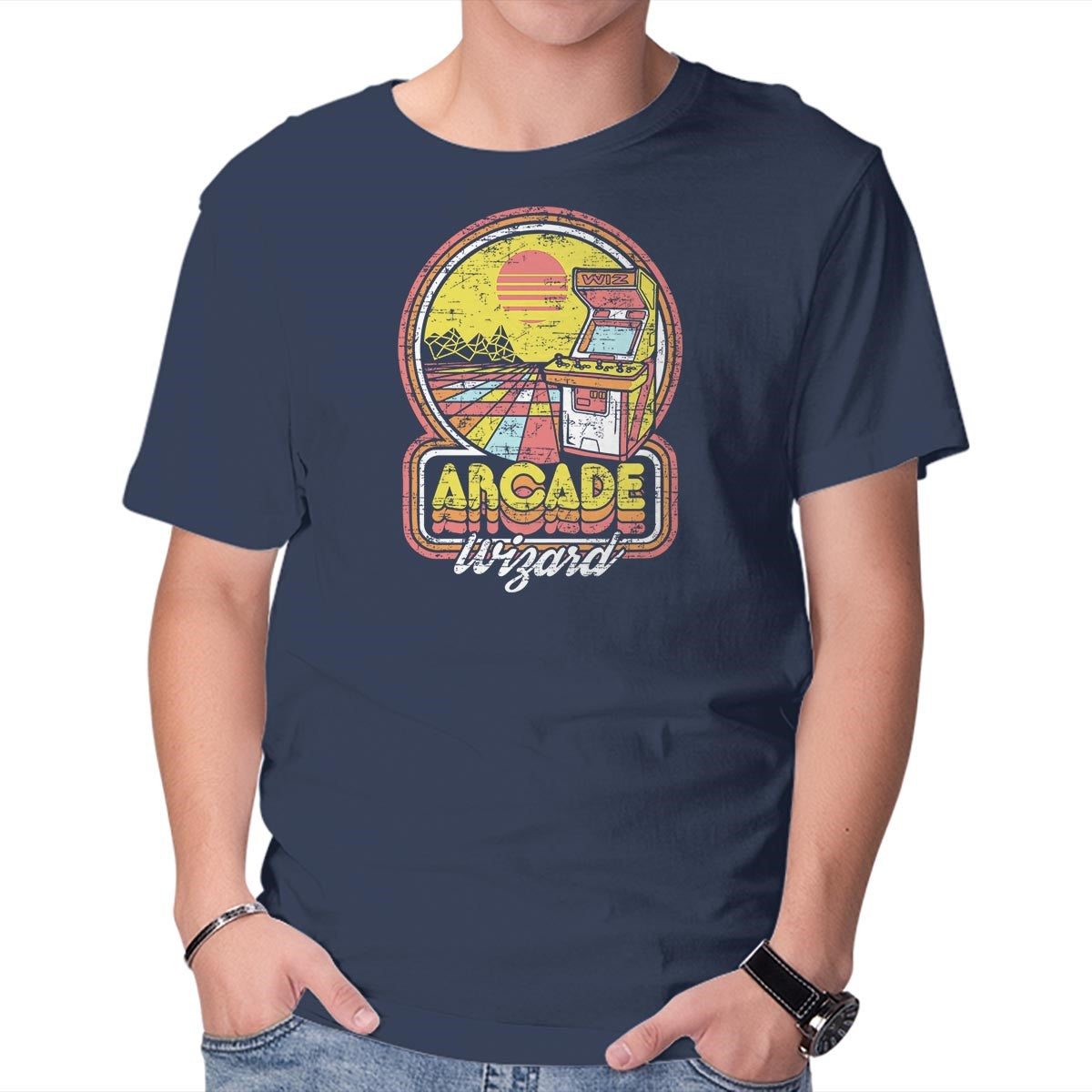Arcade Wizardry – Gaming Graphic T-Shirt