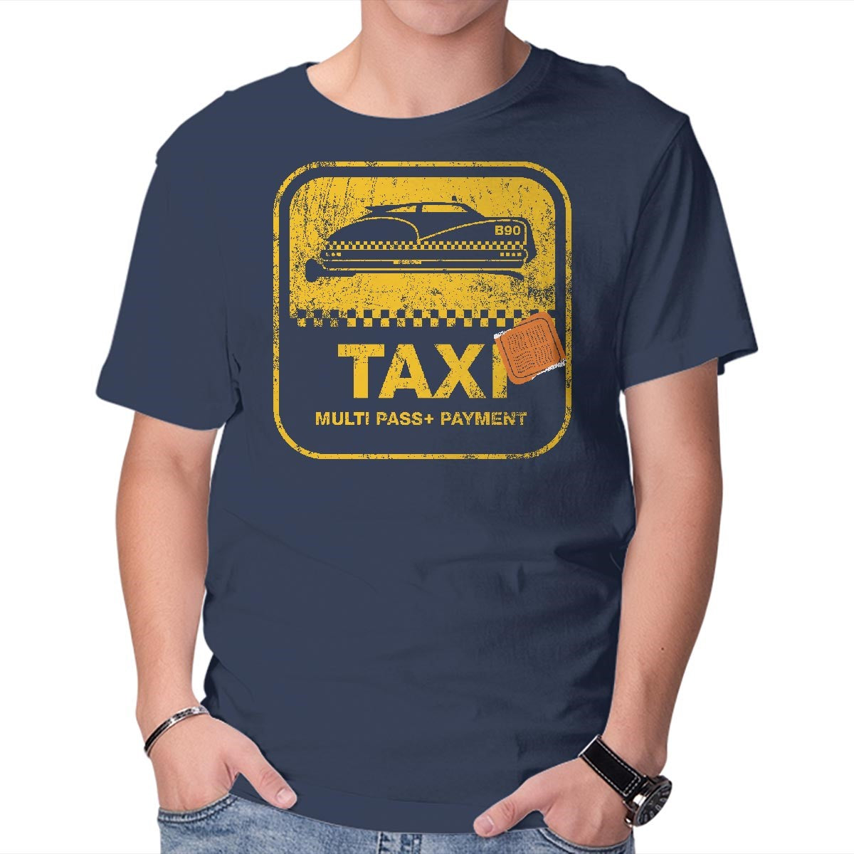 Dallas Taxi – Sci-Fi Graphic T-Shirt
