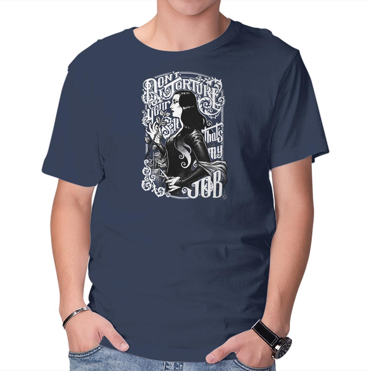 Don't Torture Yourself – Fantasy Graphic T-Shirt