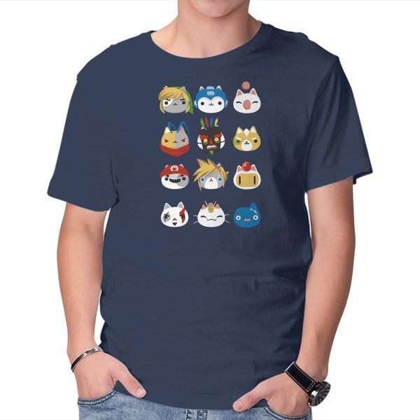 Gamer Cats – Cat Graphic T-Shirt
