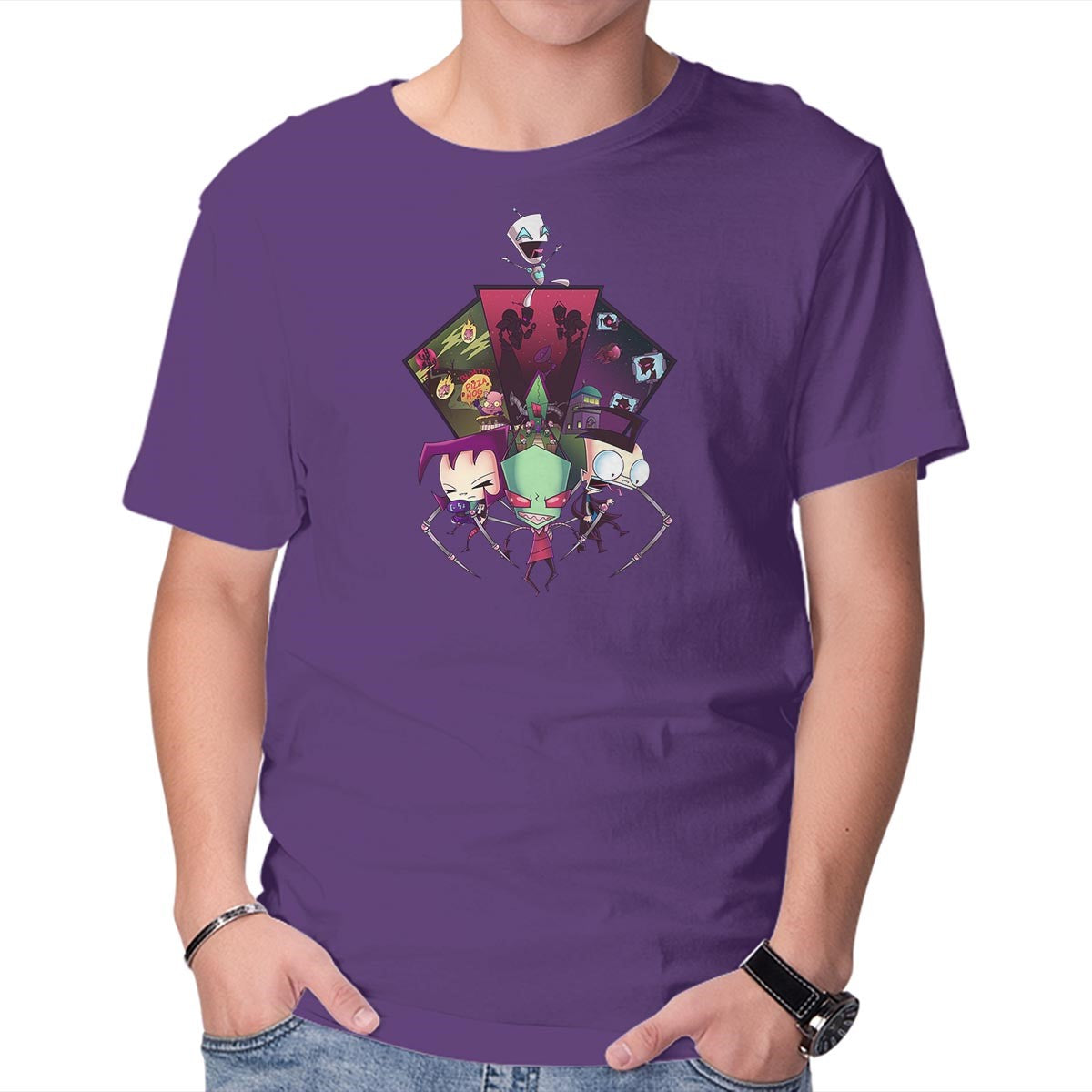 Invade and Enslave – Funny Graphic T-Shirt