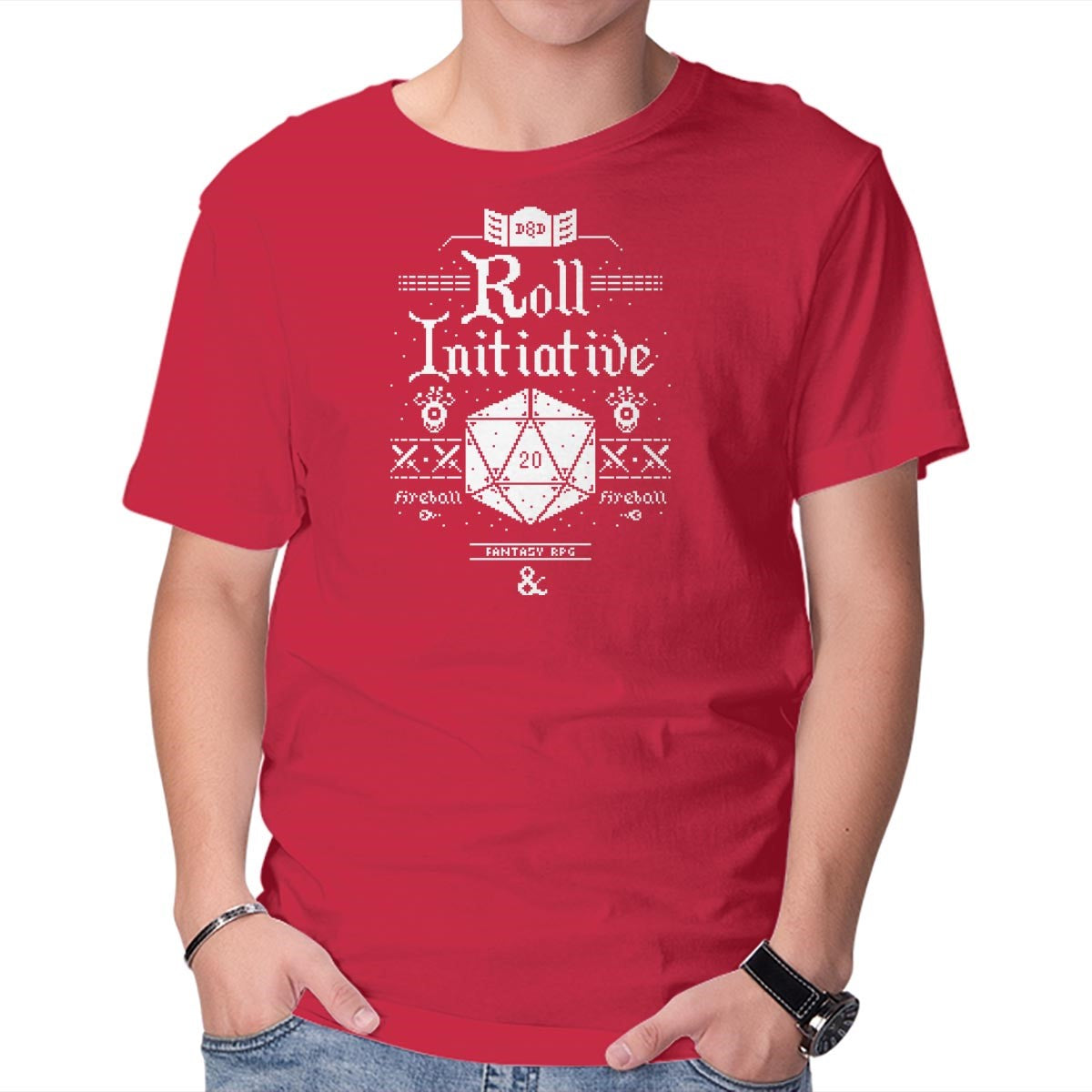Roll Initiative – Gaming Graphic T-Shirt