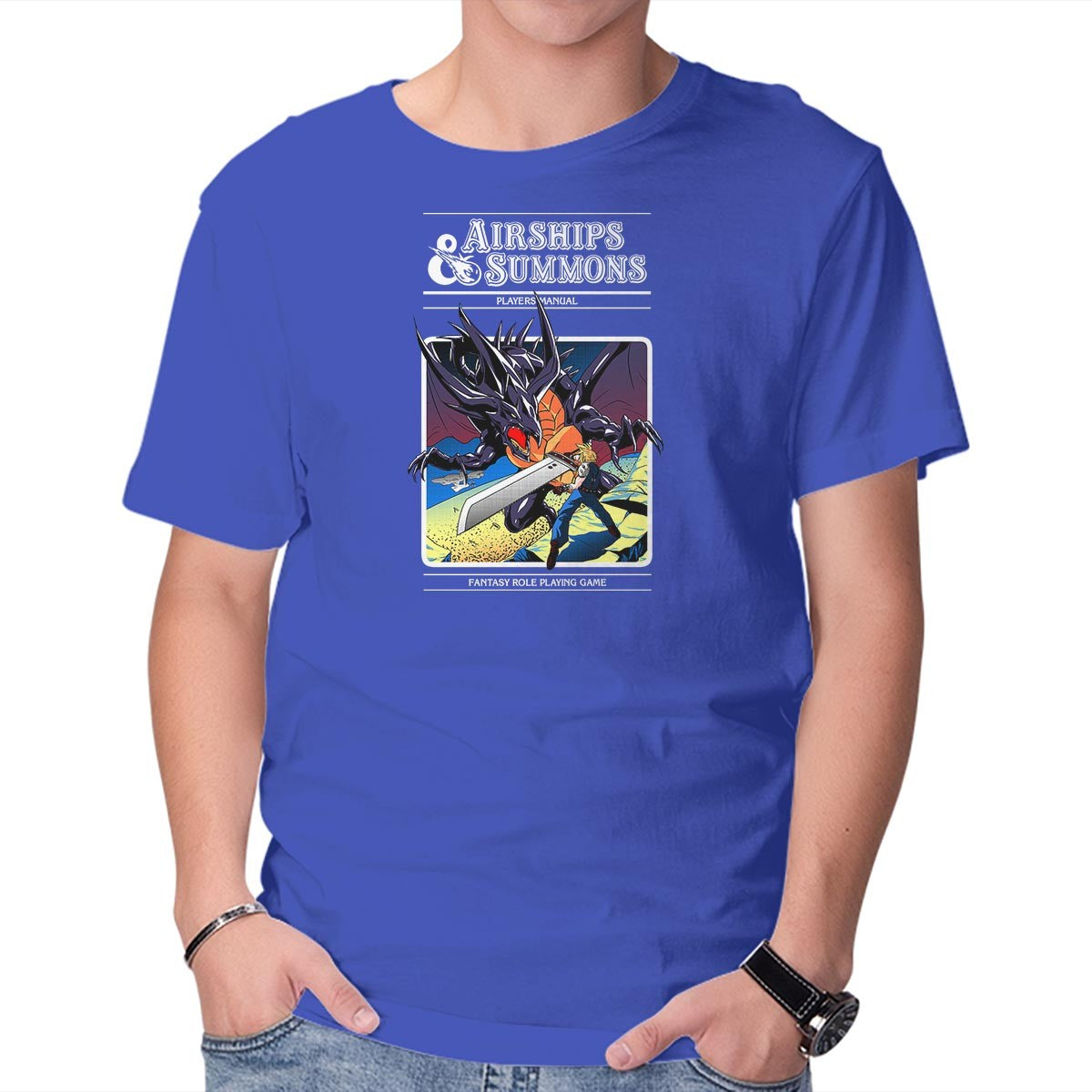 Airships & Summons – Gaming Graphic T-Shirt