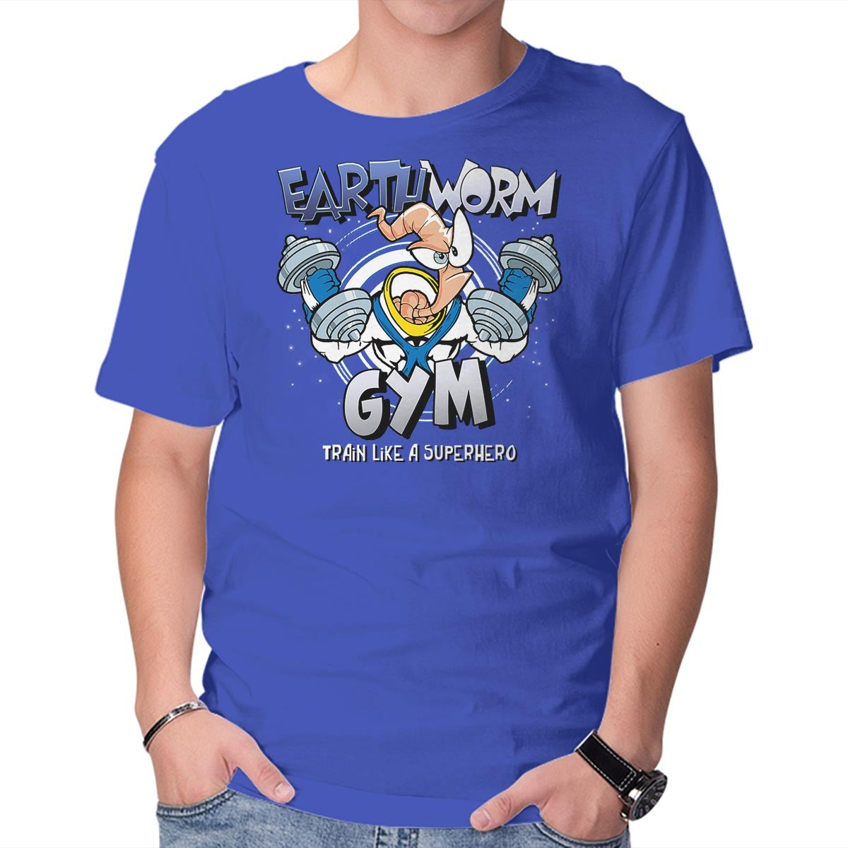 Earthworm Gym – Gaming Graphic T-Shirt