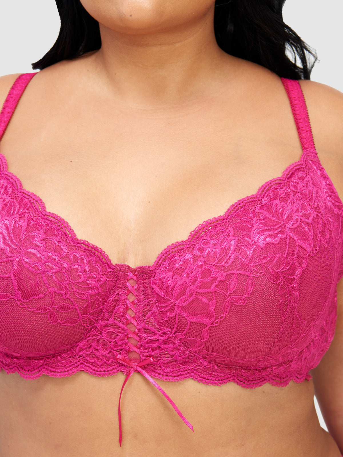 Charlotte Lace Full Figure Underwire Bra