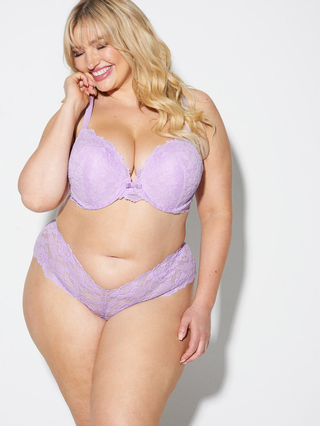 Jessica Lace Push Up Bra