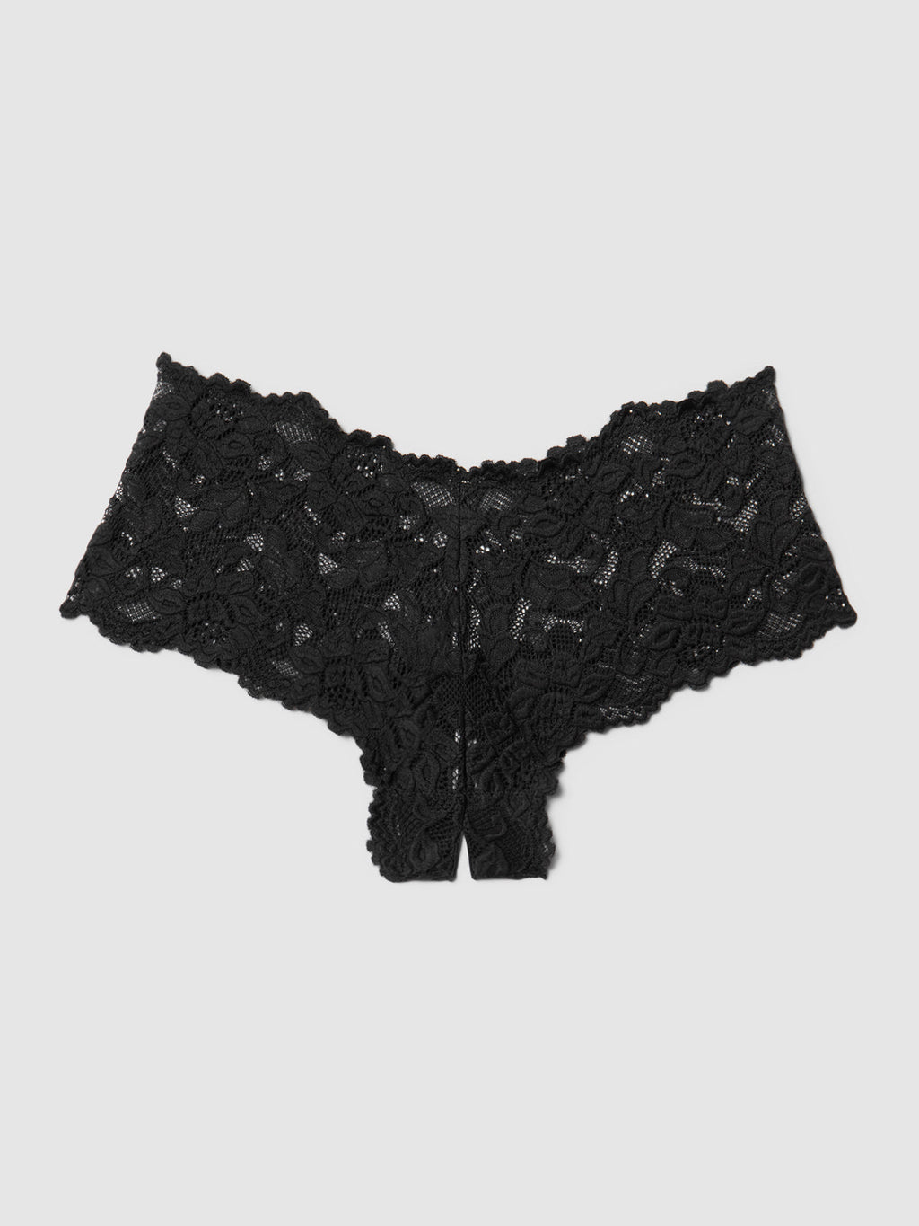 Jessica Lace Crotchless Cheeky